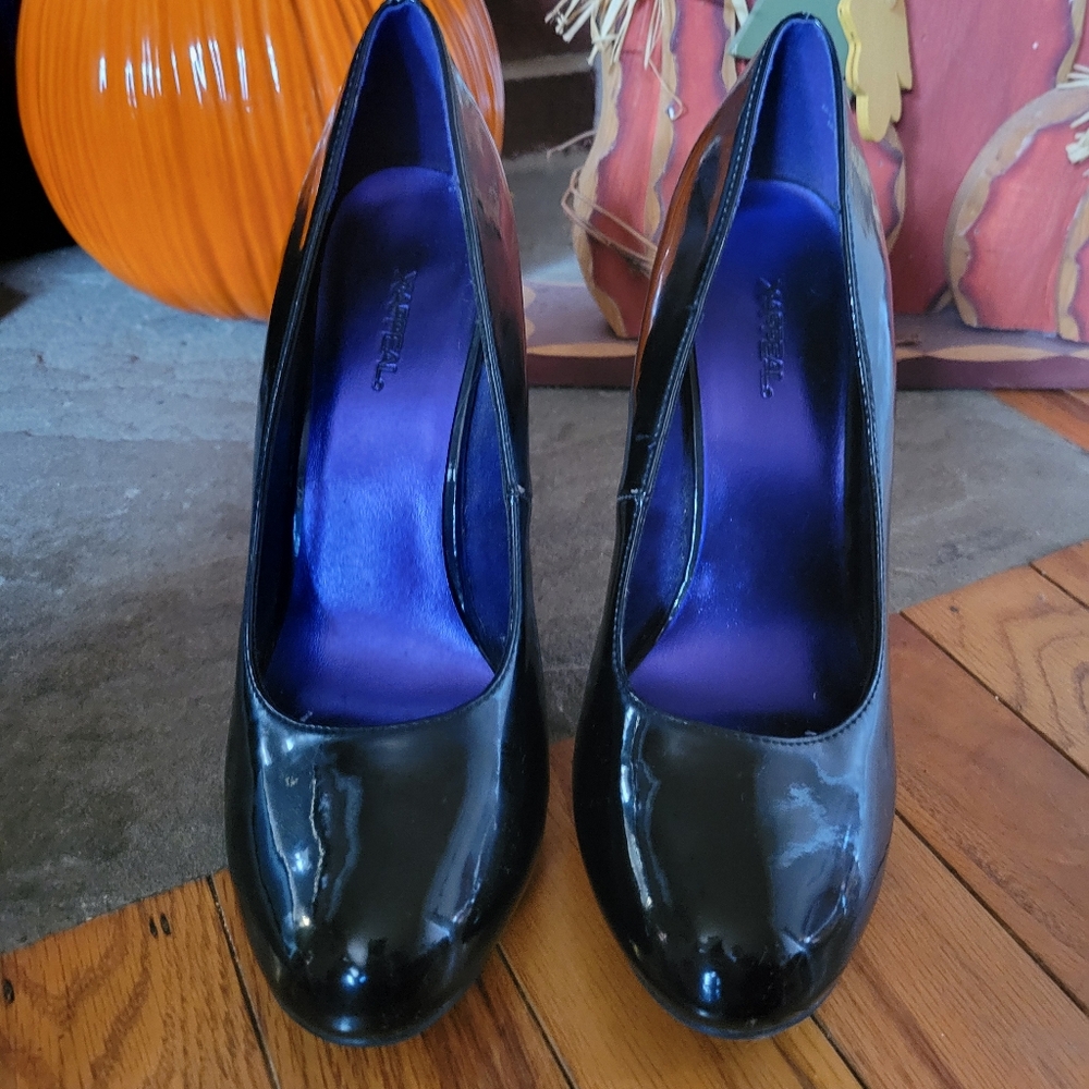 Xappeal Patent Leather Black Heels